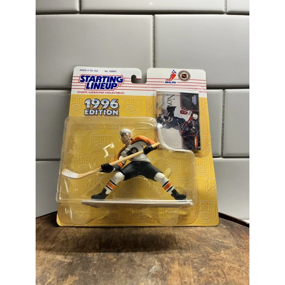 1996‎ Starting Lineup Eric Lindros Flyers Hockey Figure Card